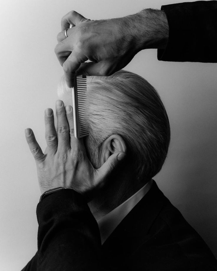 Barber Styling Hair
